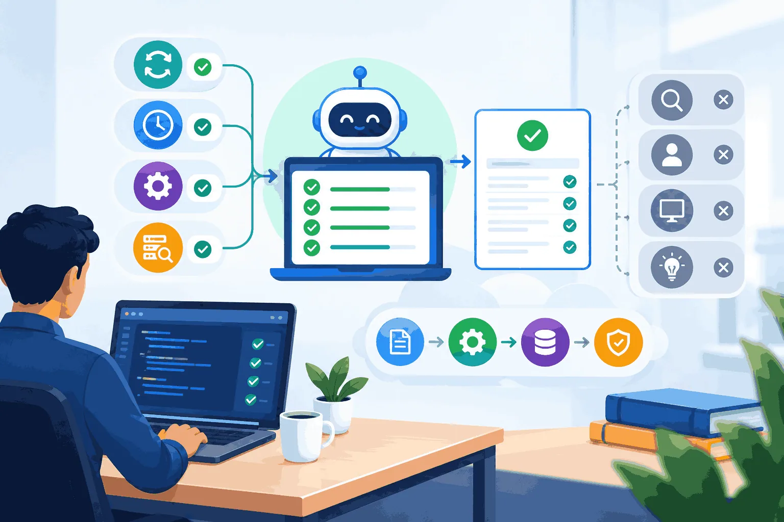 Test automation framework and traceable results